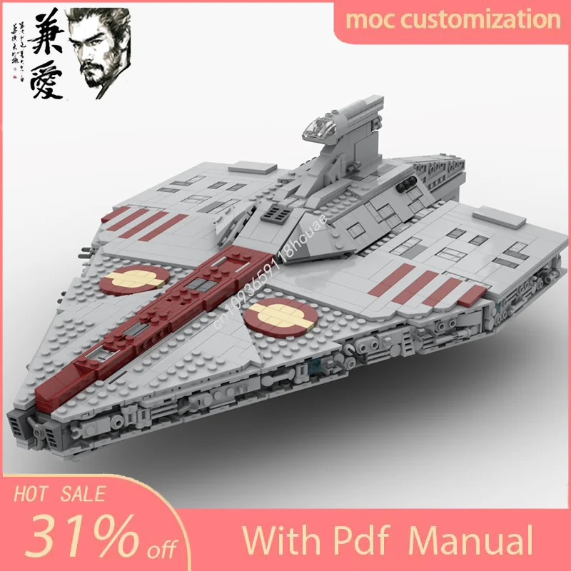 

NEW 1813PCS Star Battle Acclamator Cruiser Spacecraft DIY Creative Children Brick Toy Birthday Building Holiday Gift Blocks