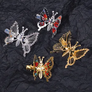 12ベストセールスヘアクリップゴールド-10