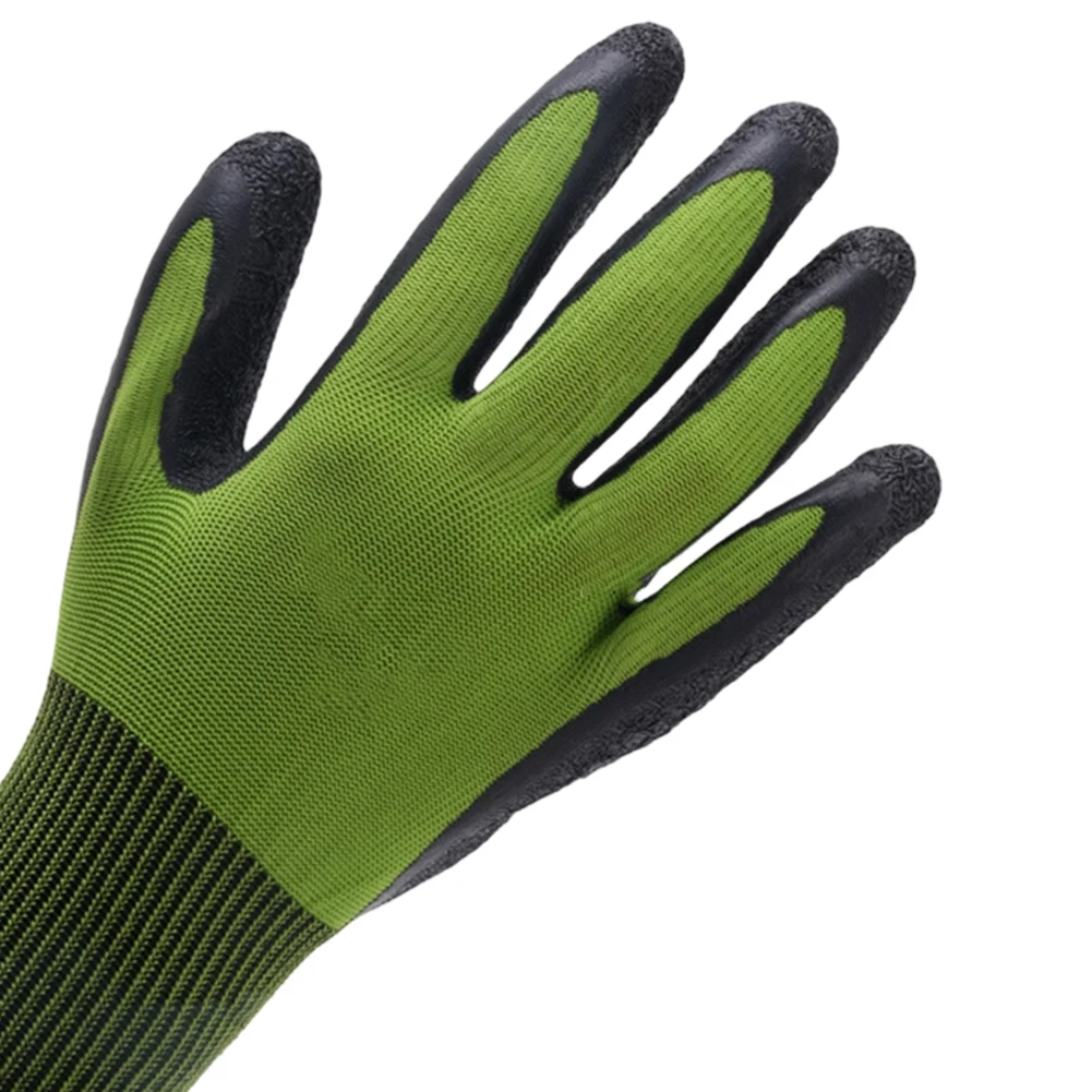 Polyurethane Palm Garden Gloves For Gardening AS SHOWN Breathable Polyurethane Palm High Cut Resistance For Yard Work