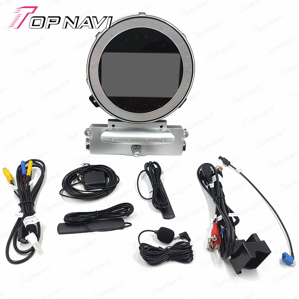 7 بوصة لميني كوبر R56 2007 2008 2009 2010 الملاحة لتحديد المواقع سيارة ستيريو شاشة تعمل باللمس سيارة نظام الوسائط المتعددة #2