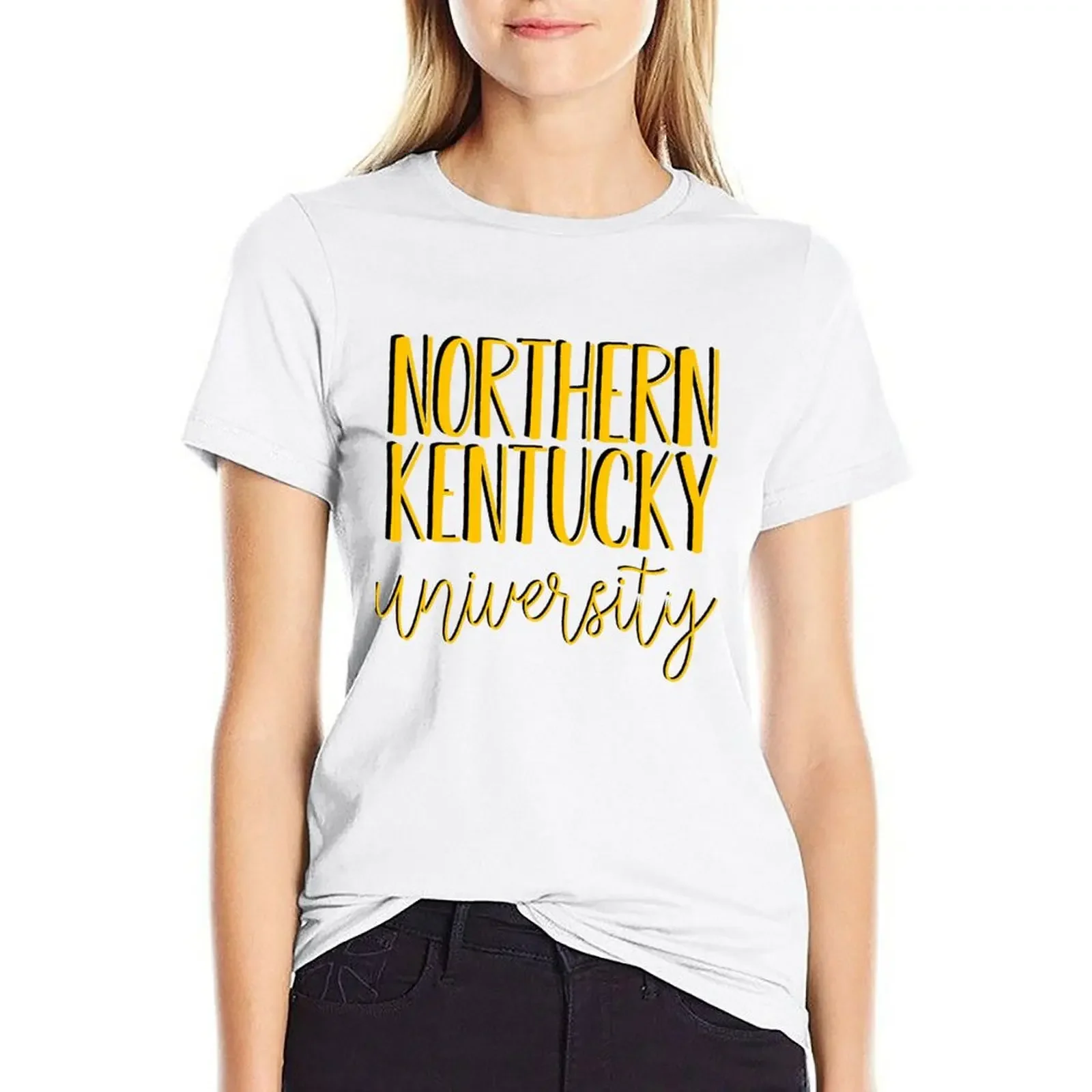 

Northern Kentucky University T-shirt animal print shirt for girls tops t-shirts for Women graphic tees