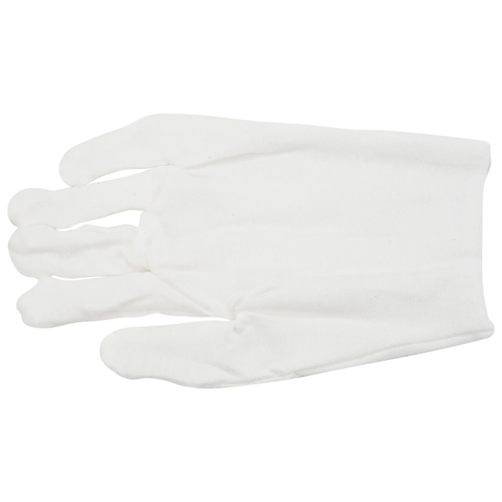 12 PAIRS 100% COTTON WHITE MOISTURISING LINING GLOVE health music work