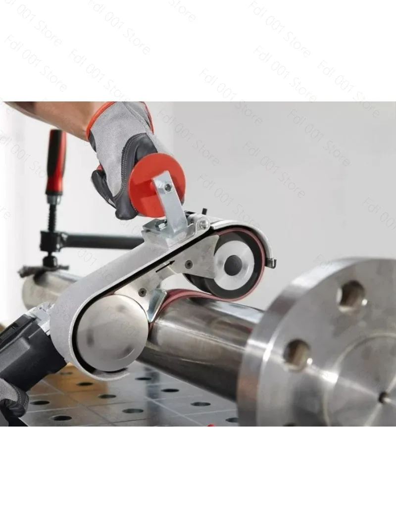 Round tube abrasive belt machine Round tube wire drawing  Belt machine Grinding Stainless steel outer round tube throwing
