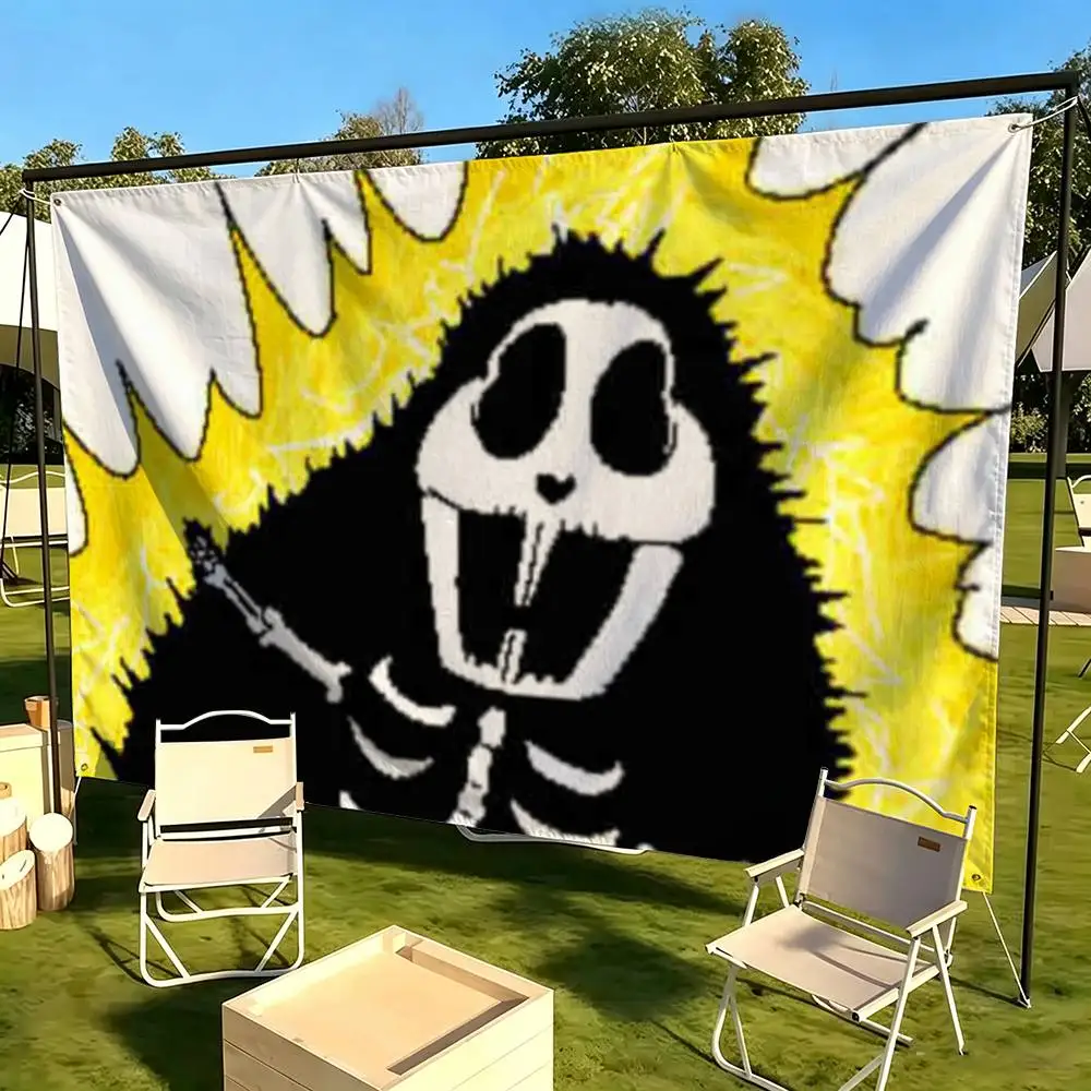 c-Creative Funny Hamster  Flag Suitable For Party Club Outdoor Interior Wall Decoration Banner Fans Gift