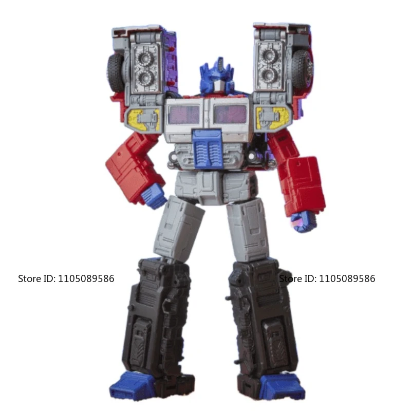 Brand new spot Transformer G1 L-class Laser Optimus Prime Original box A moveable doll robot Holiday Gift Decorations Figure Toy