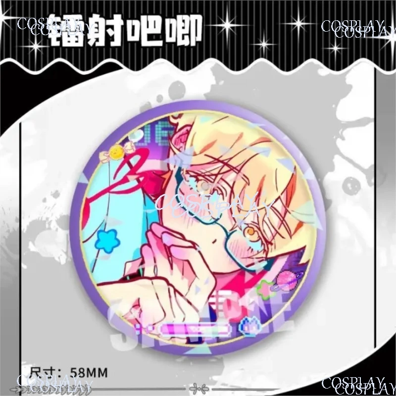 Alien Stage 58mm Badge Sua Mizi Till Luka Pin Brooch Metal Badge Halloween Comic‑con Accessories Birthday Collectible Gift view 4