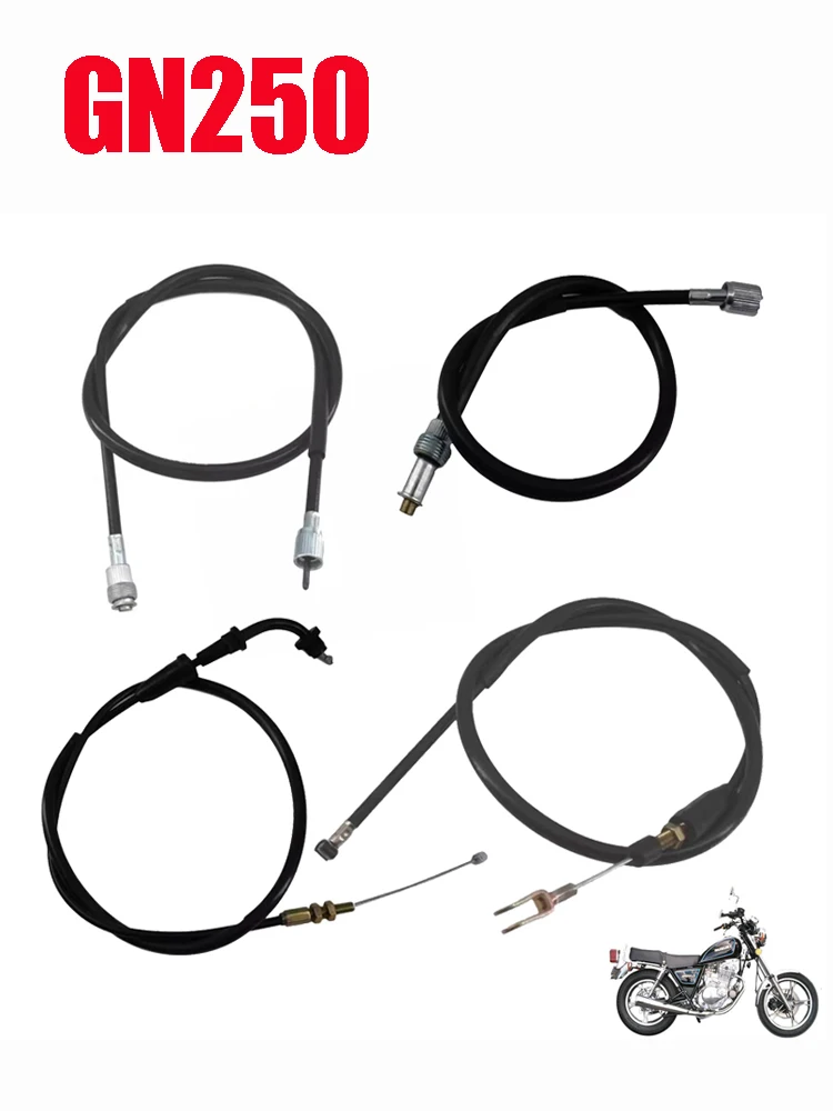 

Motorcycle Control Cables Throttle/Clutch/Speedometer/Techometer for Suzuki Wangjiang Qingqi Haojue GN250 WJ250 GS250 Cable