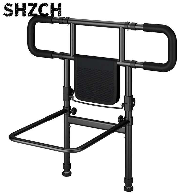 Bed Rail For Senior & Elderly And People Falling Out Of Bed - Foldable Bed Assist Handle