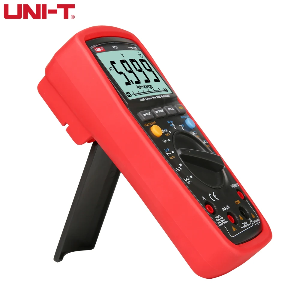 UNI-T UT139E True RMS digital multimeter LoZ Low Impedance Input / LPF Low Pass Filter / LCD Backlight / NCV Function