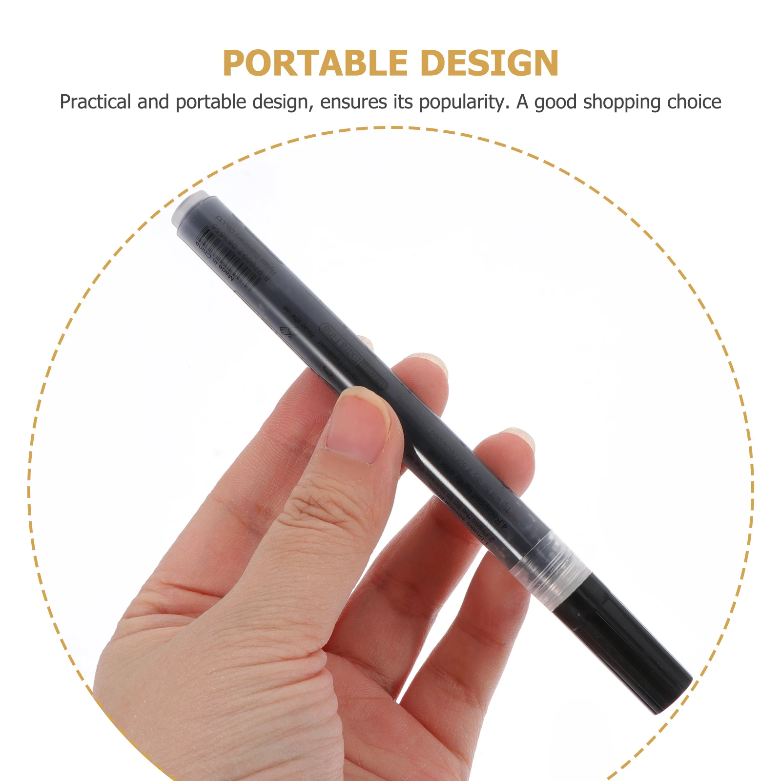 

10pcs Marker Pens Odorless Paintbrush Colored Drawing Painting Plastic Students Stationery Gifts Art Supplies
