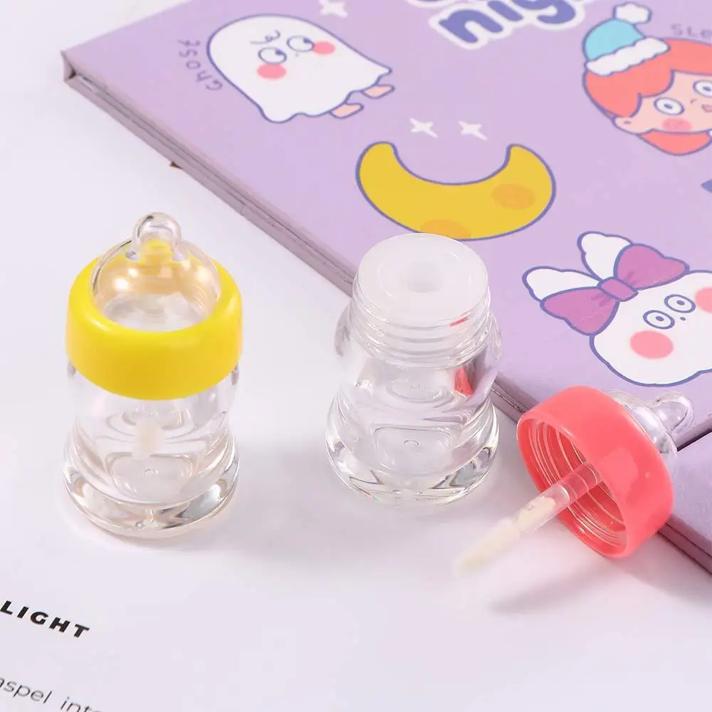 Plastic DIY Lipstick Tube Cosmetische Container Melkfles Vorm Hervulbare Fles Lipgloss Fles Lege Lipgloss Tube