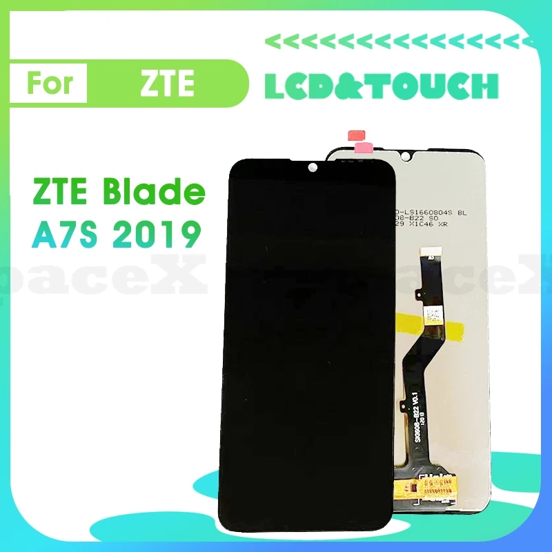 

A7s2019 6.09"Tested For ZTE Blade A7s 2019 LCD Display Touch Digitizer Assembly Replacement Phone Screen ZTE A7s2019 lcd