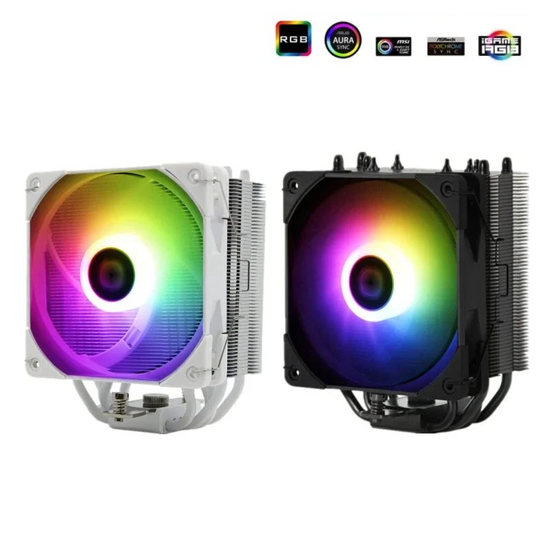 Thermalright Tower CPU Cooler 120mm PWM Fan Radiator For Intel LGA1700 115x 2011 AMD ,Copper 5 Heatpipes Radiator,5V 3PIN AK120