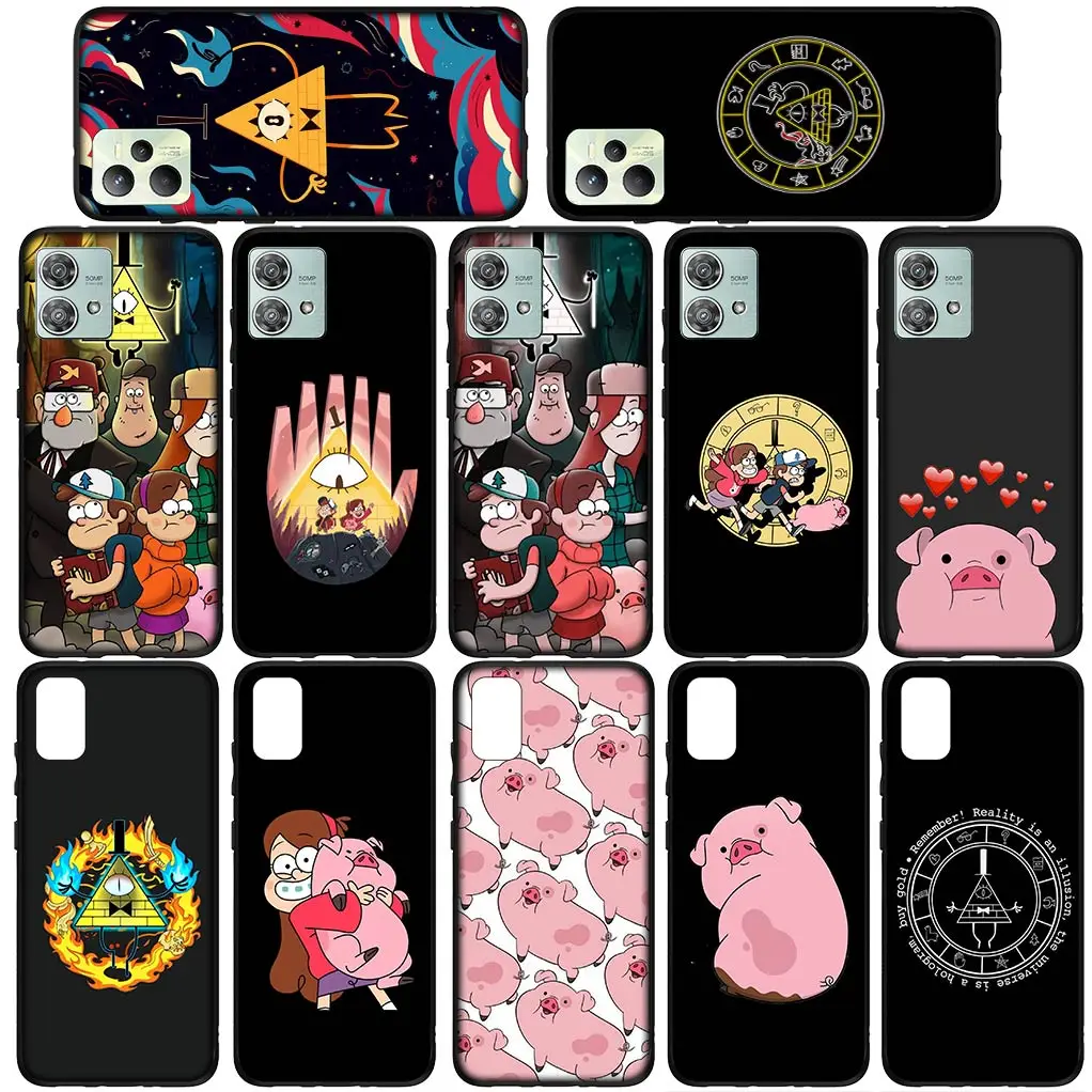 G-Gravitys Pig f-Falls Cover Phone Case for Xiaomi Redmi Note 13 13C A3 A3X Mi POCO F6 F5 X6 Pro + 5G 4G Flexible Coque