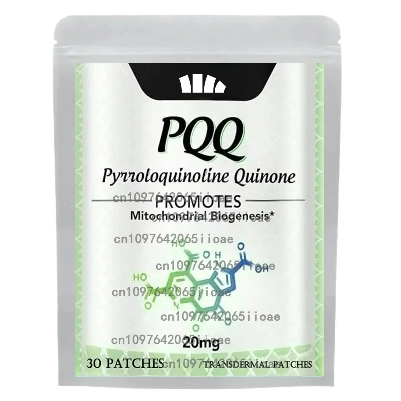 

30 Patches PQQ (Pyrroloquinoline Quinone) Transdermal Patches -Heart Health, Cognitive Function & Sleep Support