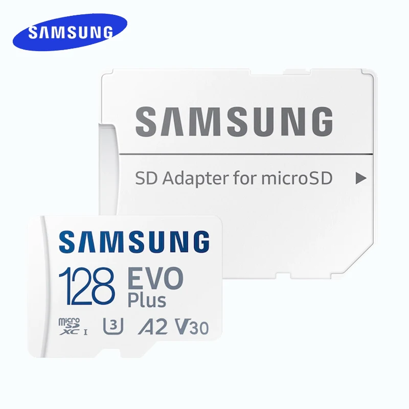 SAMSUNG EVO Plus Micro SD Card 128GB 64GB 32GB 512GB 256GB Micro SD 128gb Flash Memory Card SD Memory U1 U3 4K Microsd TF Cards 6