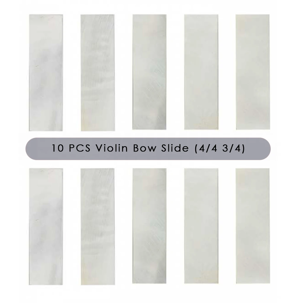 LOOK 10PCS Violin Fiddle Bow Arcos Frog Slide MOP Pearl Violino Bow Makers Luthiers Viola Bows Repair Workshop Parts