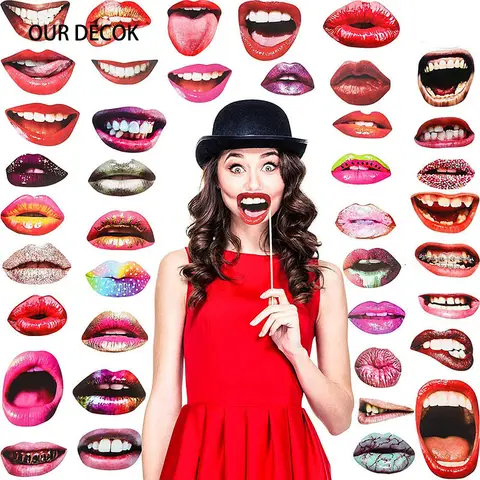 10 best sales फोटोबूथ प्रॉप्स - №4