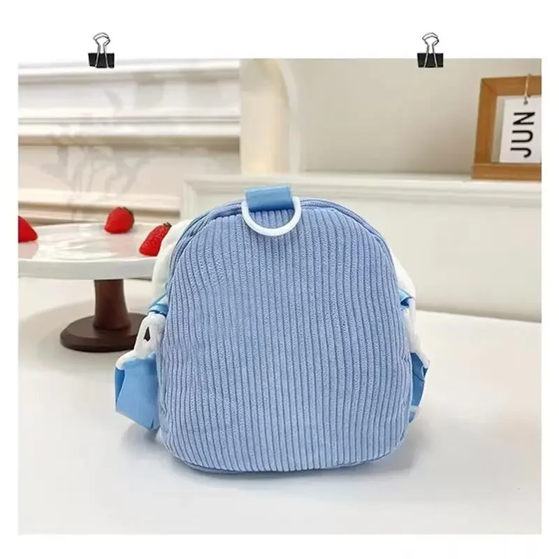 Sanrio Kuromi Messenger Bag Miniso Anime Cartoon Cute Cinnamoroll My Melody Shoulder Bag Fashion Cosmetic Bag Holiday Gifts