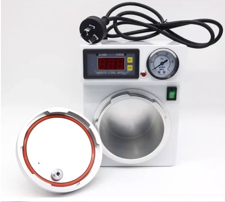 Dental Pressure Cooker for Orthodontic Absorbable Silicone Restoration JG-221 Portable Denture Pressure Cooker