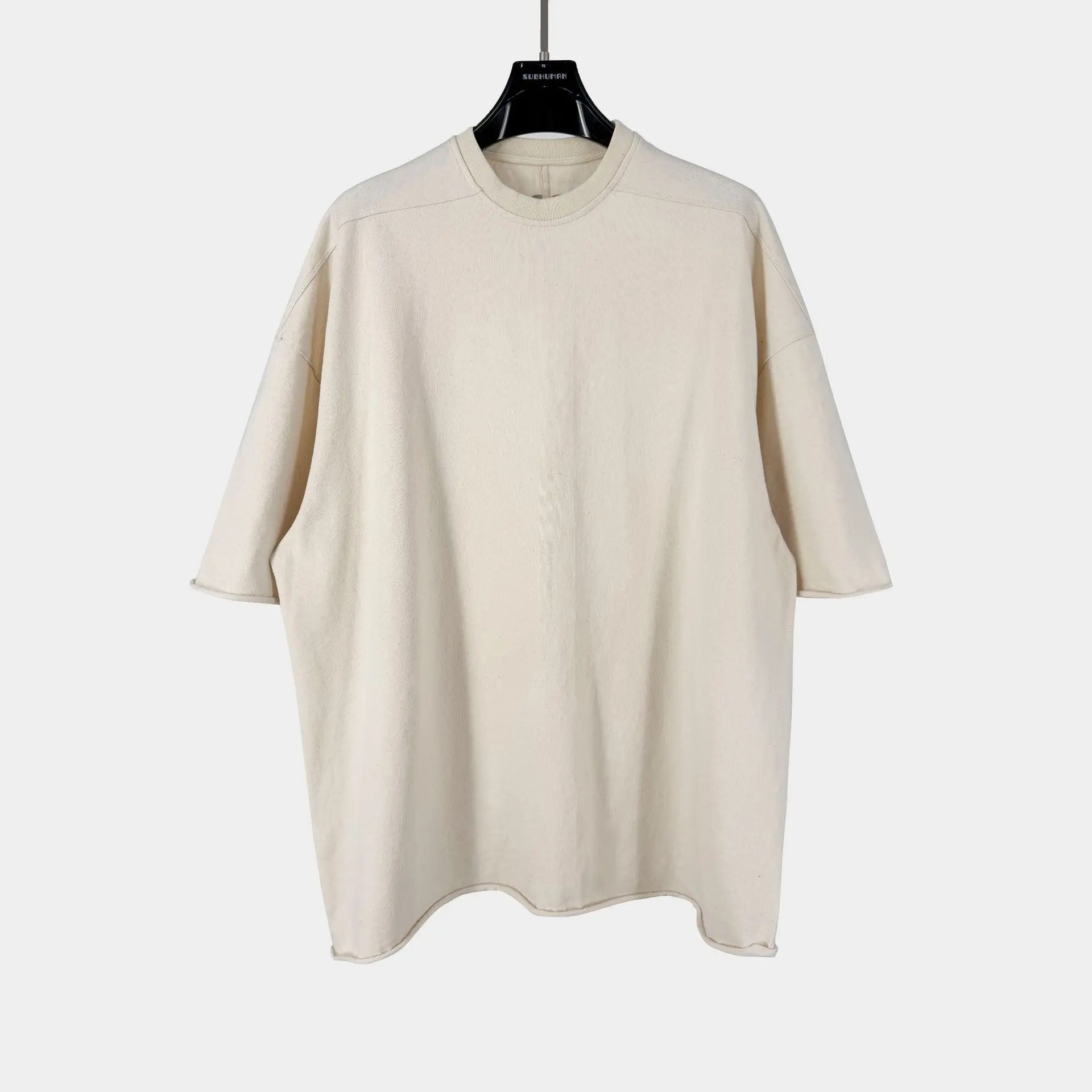 

26SS High Street Dark Style Cotton Loose Crew Neck Short Sleeve T‑shirt Men's Clothing Women's Clothes