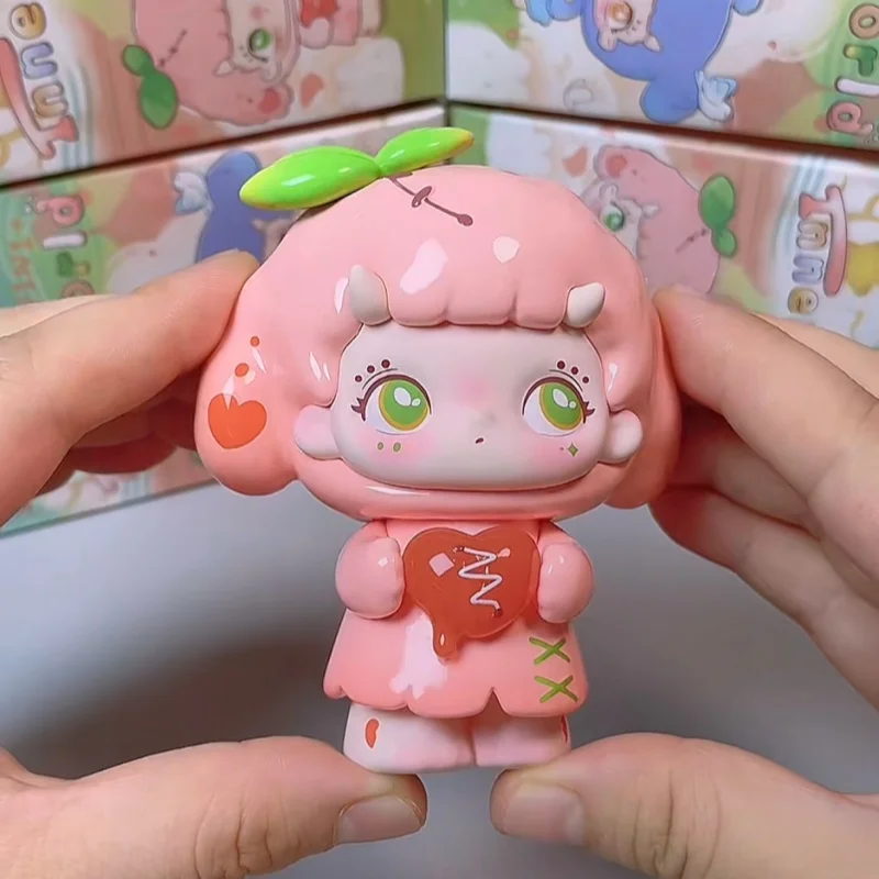 حقيقي Wiwi سلسلة العالم الداخلي صندوق أعمى صغير دمية لطيف لعبة عصرية هدية تزيين المنزل لفتاة صندوق غامض الشكل القابل للجمع