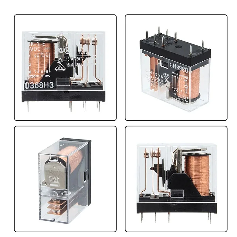 1- 5 ชิ้น/ล็อต G2R-1-E-12VDC G2R-1-E-24VDC 12V 24V DIP-8 One เปิดหนึ่งปิด 8-pin 16A รีเลย์แม่เหล็กไฟฟ้ารีเลย์