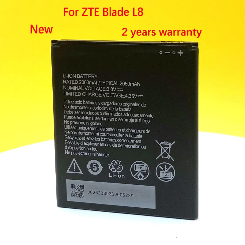 

100% NEW Li3820T43P4h695945 2050mAh Battery For ZTE Blade A3 2019 In Stock High Quality