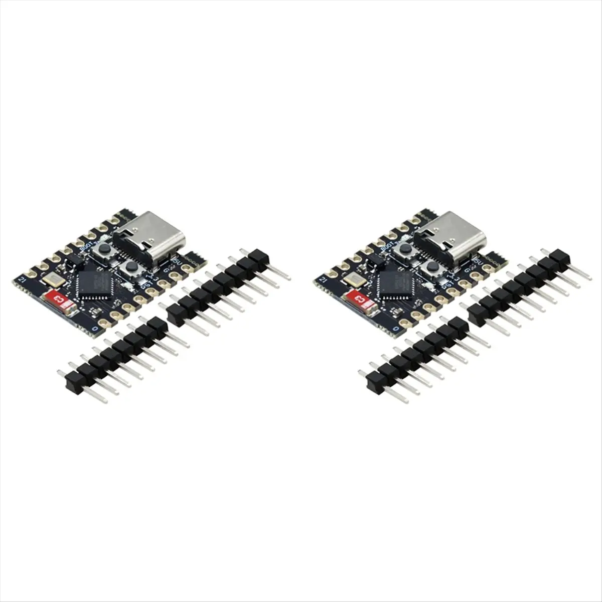 

*N21R 2 Sets of ESP32-C3 Development Boards Supermini Development Board Development Board WiFi Single-Core Processor Bluetooth