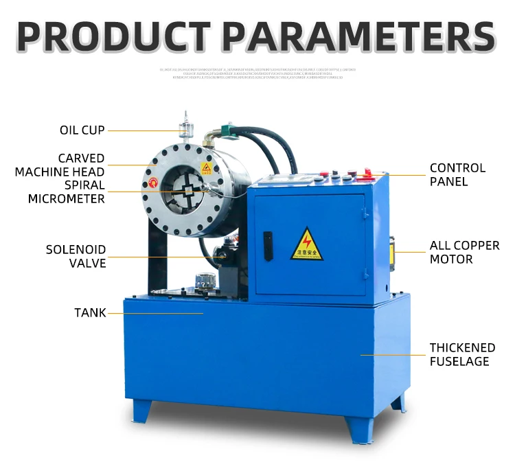 

SS Pipe Tube End Forming Reducing Expanding Shrinking Flaring Crimping Expander Machine