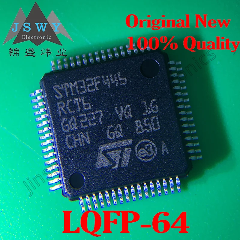 

(1/10PCS) STM32F446RCT6 ARM® Cortex® - M4 32-bit microcontroller IC, 256KB flash, 128KB RAM, LQFP-64 package New original In sto