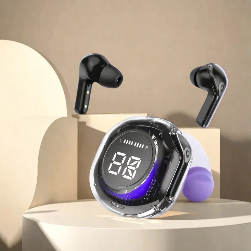 TWS wireless headset Bluetooth headset sports game headset noise reduction earplug bass touch phone for smartphones