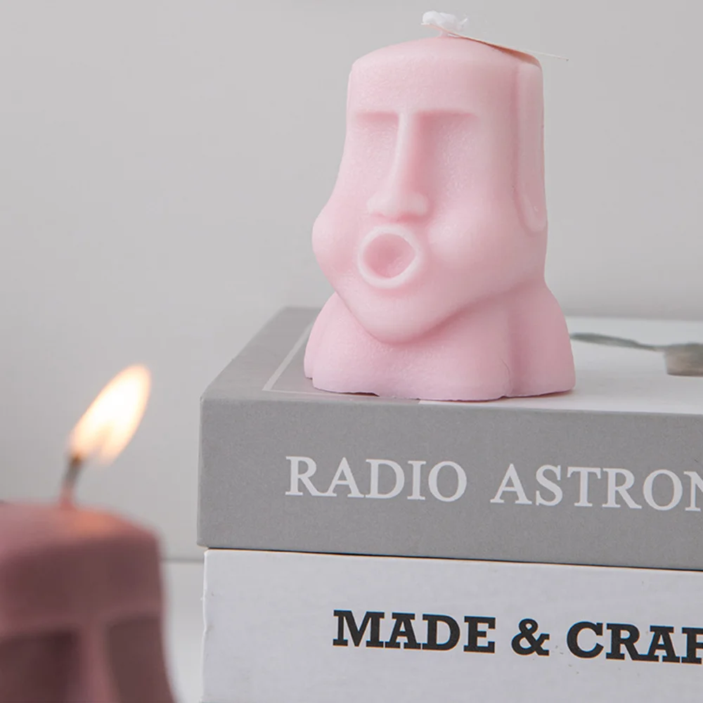 1Pc Stone Man Scented Candle,  - Home Fragrance Scented Candle recension och pris