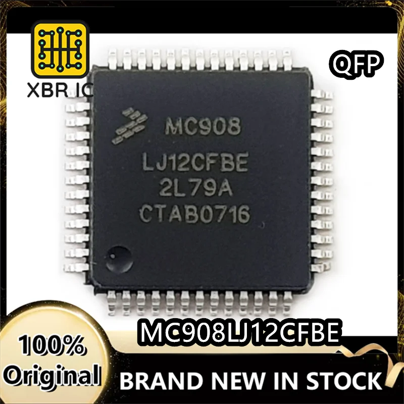 (2/10 Pieces) MC908LJ12CFBE MC908 QFP 8-bit Microcontroller Brand New Genuine Product In Stock Fast Shipping