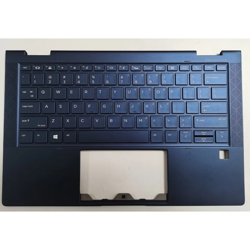 LL+  L74117-001 FOR HP ELITEBOOK Dragonfly Laptop Palmrest C Shell Keyboard Blue