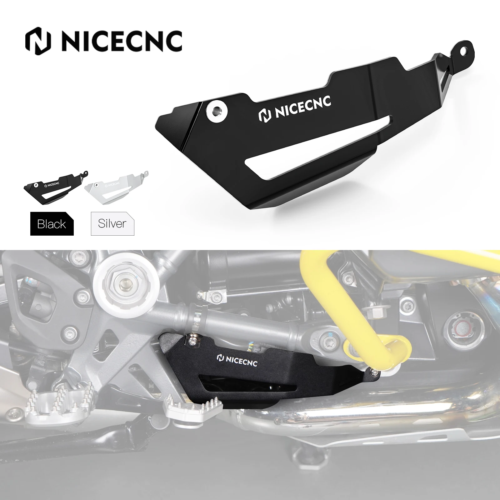 

For BMW R1200GS R1250GS Exhaust Flap Control Guard BMW R1200GS Adventure 2013-2018 R1250GS Adventure 2019-2024 R1250GS 2019-2023