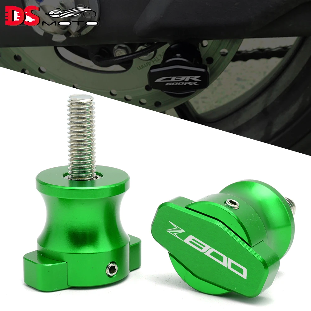 

8 мм 1 пара катушки с маятниковым рычагом слайдер стенд винты для KAWASAKI Z800 Z 800 2013-2018 высокое качество аксессуары для мотоциклов с логотипом