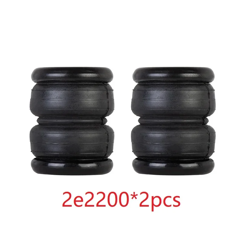 

2 шт., подвеска пружин Air Ride, 2200 фунтов, воздушный одиночный порт 1/4 npt, маленькая резиновая амортизирующая сумка 2E2200
