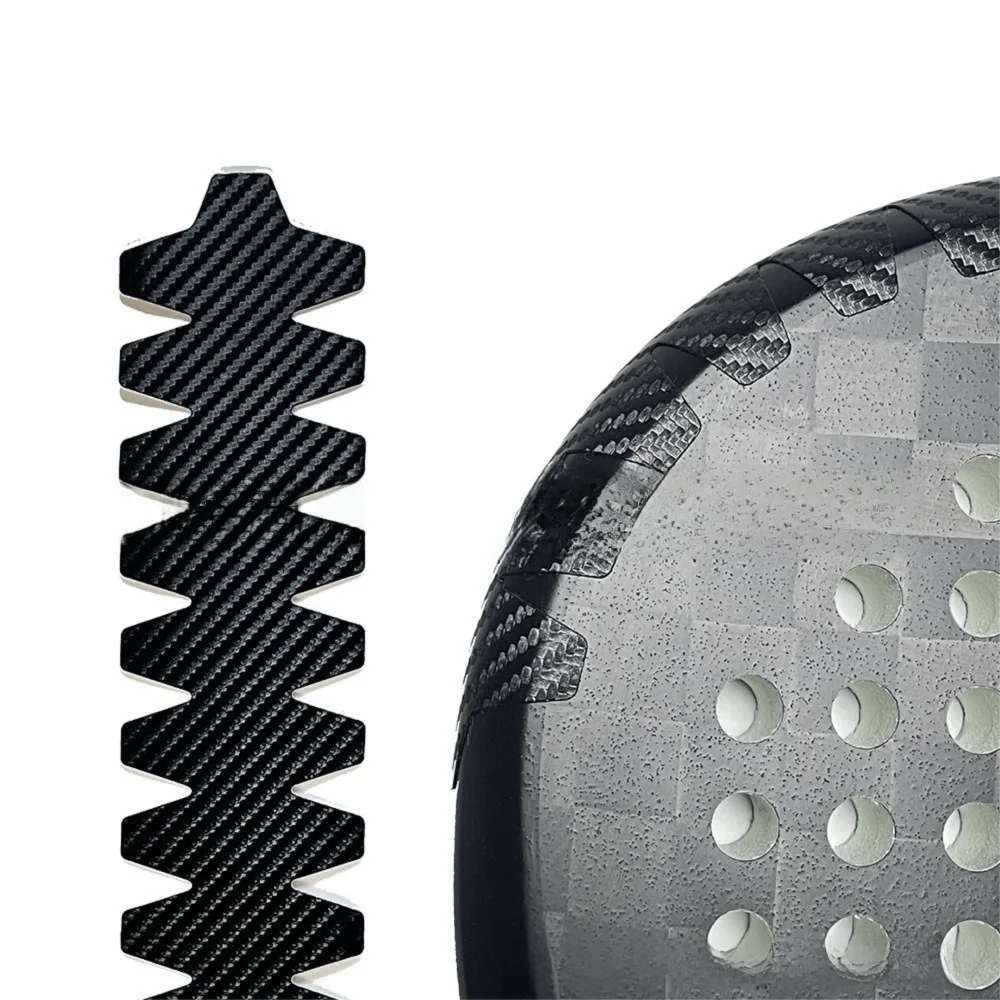 

PU Beach Rackets Head Sticker Black Transparent Scratch Prevention Rackets Frame Protection Tape Reduce Impact and Friction