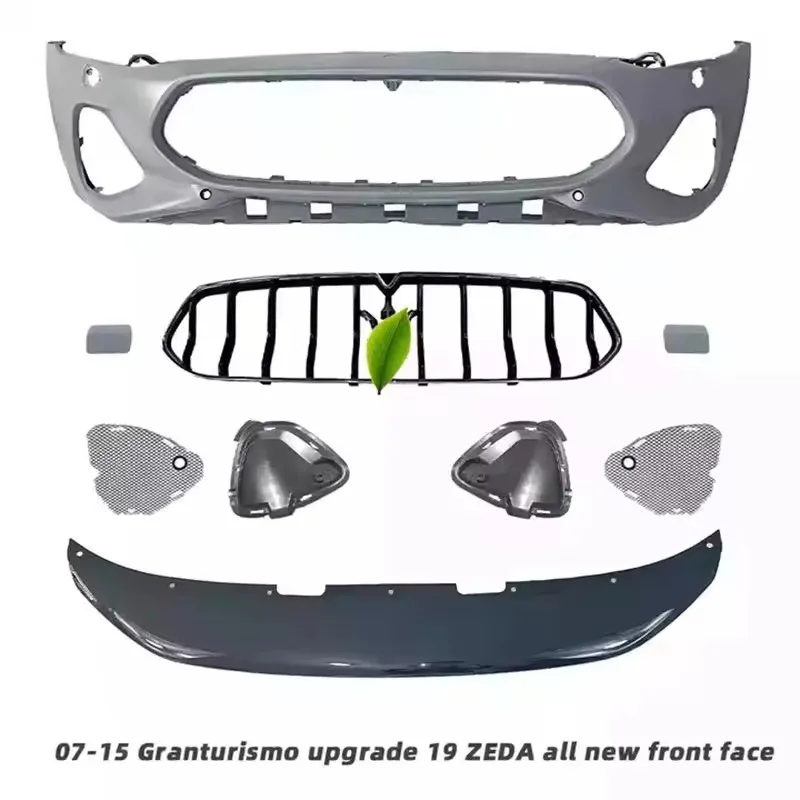 New Bodykit for 2007-2022 Maserati GT Gran Turismo Upgrade ZEDA New Front Face Bumper Body Kits Gran Turismo