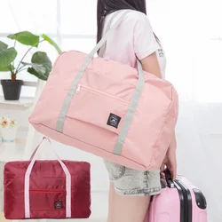 Unisex Portable Travel Bags Folding Large Capacity Bag Women Capacity Hand Luggage Business Trip Traveling Bags WaterProof