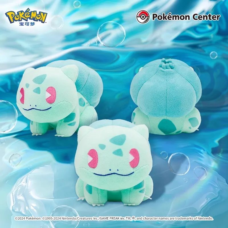 Pokémon brinquedos de pelúcia refrescante soda pop série bulbasaur charmander squirtle presentes de aniversário e feriado das crianças