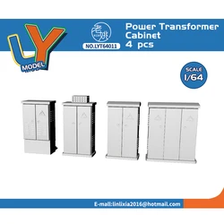 Yao's Studio LYT011 1/35 1/87 1/72 Miniature Factory Building Railroad Road Display Electrical Distribution Transformer Boxes