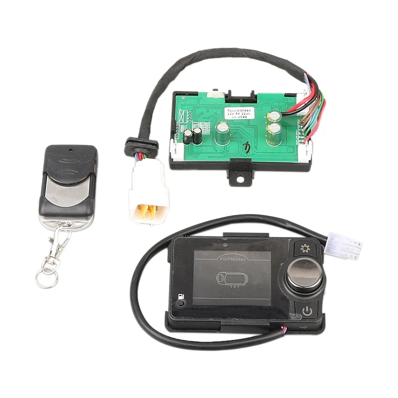 

Car Air Heater LCD Switch Parking Controller Remote Control+Motherboard Direct Replacement Car Accessories