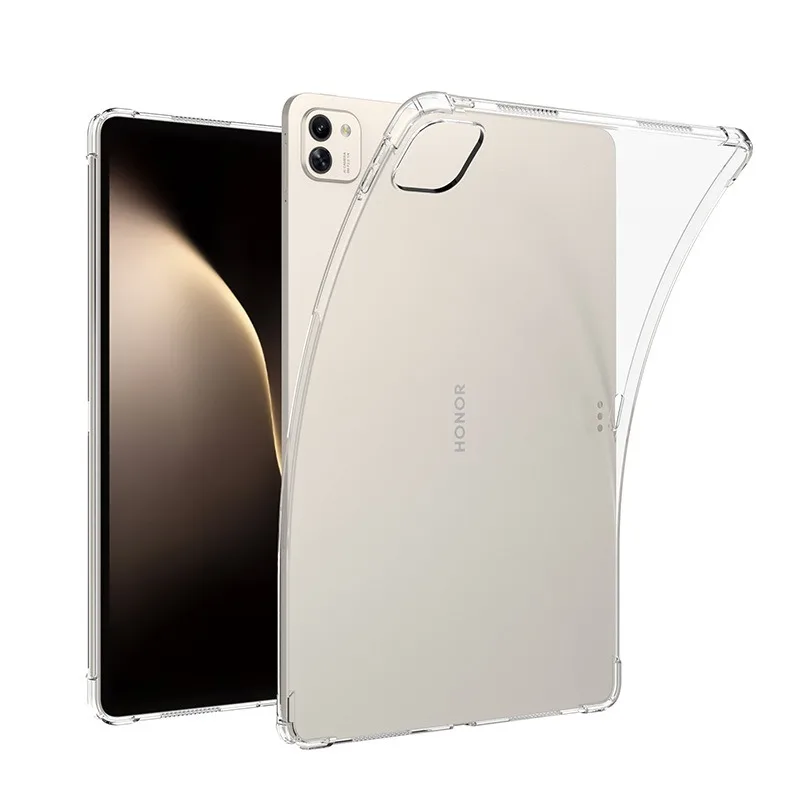 For Huawei Honor MagicPad3 MagicPad 3 Magic Pad 3 13.3 Inch 2025 Silicone Airbag Cover Clear Soft Shockproof TPU Protective Case