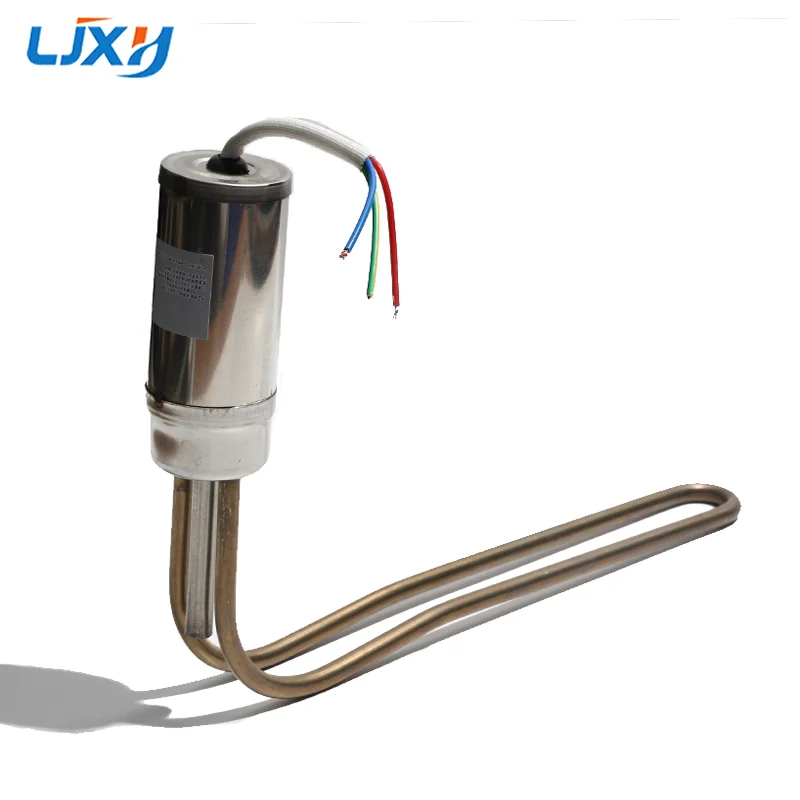 LJXH 220V 47MM Solar Water Heater Heating Element 1.5KW 2KW with Temperature Control Home Use Water Tank Preheating Replacement