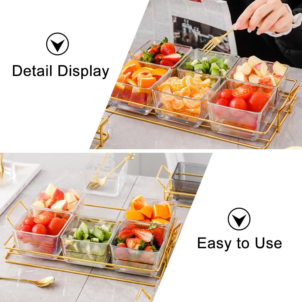 

Набор из 1 предмета: Премиальный многосекционный поднос для закусок (конфет, орехов, сухофруктов, шоколада) – для вечеринок, десертов, сервировки дома, подарков, настольных фруктов