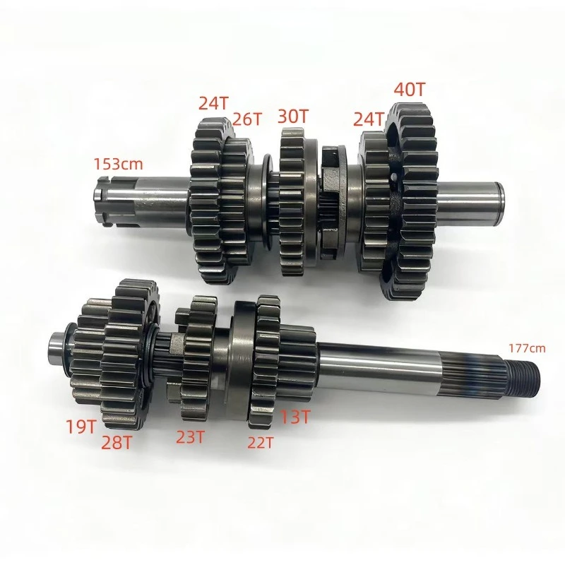 Suitable for Zongshen Motorcycle Engine Parts CBF150 Spindle Assembly Gear Parts Four Stroke Motorcycle Parts