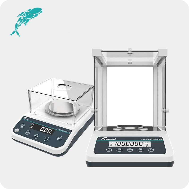 AKMLAB Laboratory External Calibration Electronic LCD Digital Display Weighing Stable Analytical Balance