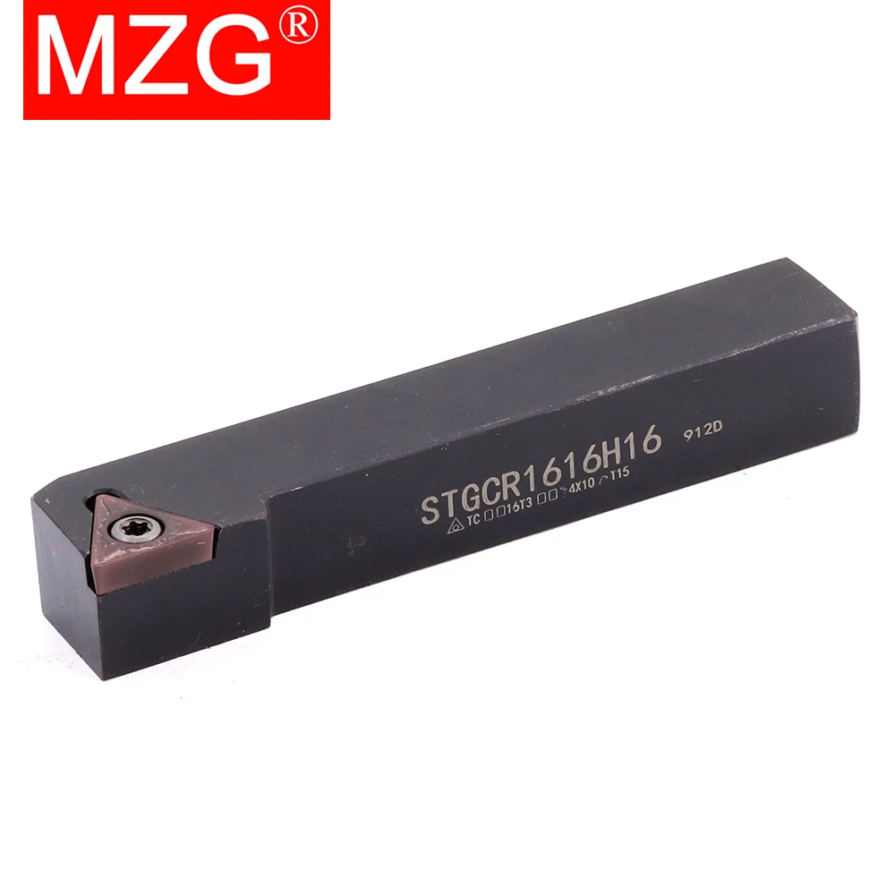MZG STGCR1010H11 STGCR1212H11 STGCR1616H11 STGCR1616H16 STGCR2020K11 STGCR2020K16 STGCR2525 STGCR TCMT TCGT Insert Turning Tool
